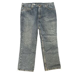 Carhartt RN 14806 Mens Relaxed Fit Denim Jeans 40 x 30